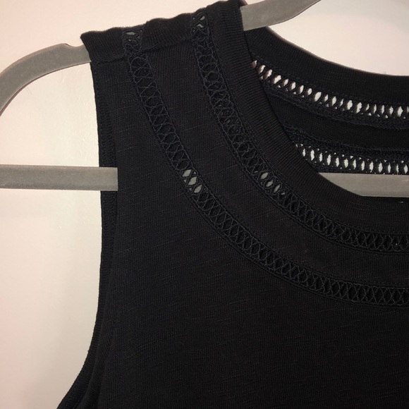 Black Cotten dress. NWT. Smoke free - Picture 3 of 5